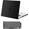 MOSISO Custodia Compatibile con MacBook Pro 16 Cover M5 M4 M3 M2 M1 2026 | Copritastiera&Case per MacBook Pro 16,2 pollici 2026 2025 2024 2023 2022 2021 A3429 A3428 A3403 A3186 A2485, Nero