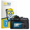 brotect Pellicola Vetro per Sony Cyber-Shot DSC-RX10 V | 3 Pezzi Chiara Protezione Schermo Made in Germany Durezza 9H Anti-Graffio Glass Screen Protector