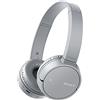 Sony WH-CH500, Cuffie Wireless Bluetooth NFC con Durata della Batteria di 20 Ore, Grigio