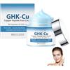 HASAIKA® Copper Peptide Face Cream, Crema Viso al Peptide di Rame, Riduce l'Aspetto di Linee Sottili e Rughe, Texture Leggera a Rapido Assorbimento per Tutti i Tipi di Pelle, 60g