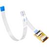 PATIKIL 12 Pin 0.5mm Passo 200mm FFC Flessibile Piatto Cavo (A Tipo), Capovolgi Su per Montare Estendi Adattatore Kit per LCD TV DVD PStrato Laptop