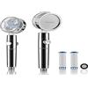 InnovaGoods® Doccetta Heliwer, tecnologia di filtraggio Ecodoccia con elica a pressione e filtro purificatore, risparmia acqua ed energia, design compatto ed elegante, ideale per il bagno.