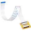 PATIKIL 26 Pin 0.5mm Passo 200mm Flessibile Piatto Cavo (A Tipo), Capovolgi Su per Montare Estendi Adattatore Kit FFC per LCD TV Auto Audio DVD Giocatore Laptop