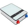 JDBDU Scaldacqua elettrico istantaneo, 6500 W, mini scaldabagno con indicatore LED (30-55 °C), impermeabile IPX4, per doccia e bagno, bianco