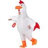Morph Costume Pollo Gonfiabile Uomo, Costume Halloween Uomo