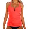 JokeLomple Costume da Bagno da Donna, Set Bikini Tankini con Top e Pantaloncini da Bagno, Completo da Spiaggia e Piscina