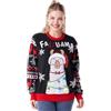 Giggling Getup Brutto maglione di Natale, maglia dell'albero di Natale con luci a LED, maglione per le vacanze brutte
