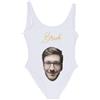 Generico Personalizzate Bikini con Foto di Volti, Bikini Divertenti Personalizzato, novità Costume Intero da Donna Personalizzate per La Foto del Viso del Marito Costume Bride To Be Addio al Nubilato