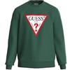 GUESS Felpa Logo Triangolo Girocollo Maniche Lunghe Uomo M2YQ37K6ZS1-G8G5 M/Verde