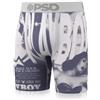 PSD Boxer Uomo Blu Nero Stampa Geometrica | Boxer Elastico in Vita e Microfibra Regalo Originale