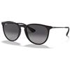 Ray-Ban 0RB4171 Occhiali, Matte Black Rubber Dark Ruthenium/Grey, 54 Uomo, Matte Black Rubber Dark Ruthenium/Grey, 54