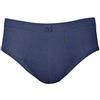 ZD ZERO DEFECTS Slip mini da uomo in cotone egiziano, vestibilità morbida superiore, varietà di colori e taglie disponibili, Atlantico, XL