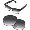 PapaViva Lenti di ricambio compatibili con occhiali da sole Ray-Ban Meta RW4008 da 53 mm