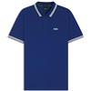 BOSS Paddy Curved, Polo Moderno, Uomo, Blu (Medium Blue 4), XXL