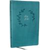 Thomas Nelson NKJV Holy Bible, Value Ultra Thinline, Teal (Rilegato in ecopelle)