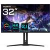 GIGABYTE Monitor AORUS FO32U2P 32'' 3840 x 2160 Pixel 4K Ultra HD OLED Nero