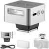 ZENIKO ZT-08F Mini flash TTL per fotocamere Fujifilm - Ultra-compatto, portatile, professionale TTL flash automatico con riciclo veloce (argento)