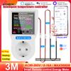 ATORCH 16A Tuya WIFI Termostato Digitale Presa Incubatrice AC220V Regolatore di Temperatura Con Interruttore del Timer Raffreddamento Riscaldamento 3M Sensore NTC