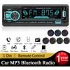 hippcron SINOVCLE Autoradio 1din Srereo Lettore MP3 Bluetooth Ricevitore FM con telecomando Scheda AUX/USB/TF nel kit cruscotto