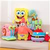 Potdemiel Anime Spongebob Squarepants Patrick Star Squidward Eugene H. Krabs Gary Kawaii Peluche ripiene portachiavi Regalo di compleanno per bambini
