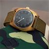 MERKUR NUOVO MERKUR Jump Hour Orologio da uomo Militare Automatico St17 Orologio meccanico Vintage Data Finestra 38mm Bronzo Relógios Masculino
