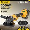 MELLWIN 125 MILLIMETRI Brushless Elettrico Smerigliatrice Angolare 3 Ingranaggi A Velocità Variabile M14 Cordless Lucidatrice Macchina Per 21V18V Batteria