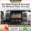 HIZPO Autoradio Hizpo con Qualcomm Snapdragon 6115 Android 14 per Opel Vivaro B 2014-2018 Renault Trafic 2014-2021 CarPlay 4G DSP GPS