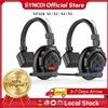 SYNCO Sistema Intercom Wireless SYNCO XTALK X2 X5 2.4G per 2 Persone, 350M 1148FT, 24H di Autonomia, Riduzione del Rumore per Riprese Video