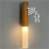UMEXUS Luce Notturna Intelligente con Sensore di Movimento, Lampada LED Ricaricabile Magnetica da Parete, Portatile per Corridoio, Camera da Letto, Scale, Bagno, Armadi, Decorazione