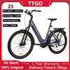 Ttgo Bicicletta Elettrica TTGO Z5 250W 25KM/H 36V18Ah Pneumatici 27.5"*2.4 Freno a Disco Idraulico Autonomia Massima 110-130 KM Display LCD