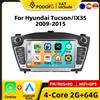 Podofo Autoradio Android da 7 pollici con CarPlay per Hyundai Tucson ix35 2009-2015, Lettore Multimediale per Auto 2din, Ricevitore Stereo GPS, Sistema Intelligente per Auto, Autoradio RDS, Unità