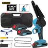 bromose Mini Motosega Elettrica Bromose da 6 Pollici, Sega a Catena Portatile Senza Fili per Taglio Alberi e Legna, Utensile da Giardino Compatibile con Batteria Makita 18V