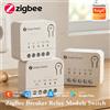 coolo Modulo Interruttore Intelligente Tuya ZigBee 1/2/3 Gang, Relè Fai-da-te per Luci, Automazione Domestica Compatibile con Smart Life, Alexa, Google Home, Yandex