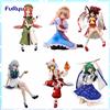 Bandai FuRyu Ufficiale Anime Touhou Project Kochiya Sanae Hakurei Reimu Izayoi Sakuya Fujiwara No Mokou Hakurei Reimu Statuetta in PVC