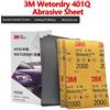 3M Carta Abrasiva 3M 401Q per Uso a Secco e a Umido, Grana 2000, Impermeabile, per Levigatura e Lucidatura di Vernice Auto, 1500 2500