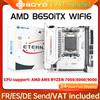 SOYO Scheda Madre SOYO B650ITX AMD per Processori AMD Ryzen AM5 DDR5 Supporta CPU 7000 8000 9000 PCIe 5.0x16 PCIe 4.0x4 M.2 ARGB WIFI6