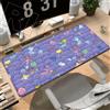 Potdemiel Tappetino per mouse XXL con stampa HD, serie Ditto, per giochi di carte a un giocatore, con bordi cuciti, tappetino da scrivania con personaggi dei cartoni animati Pokemon.