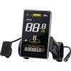 varstrom Display per E-bike SW2-M58 per Motore BAFANG BBS01 BBS02 BBSHD UART, Schermo LCD da 3,8 Pollici, Misuratore per Bicicletta Elettrica 9PAS, Impermeabile, Connettore Femmina 5 PIN
