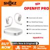 SHOKZ Auricolari SHOKZ OpenFit Pro T010 con riduzione del rumore, wireless Bluetooth 5.3, impermeabili IP55, 50 ore di riproduzione, per lo sport, spedizione UE.
