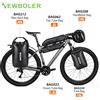 NEWBOLER Set di borse impermeabili per bici da cicloturismo, borsa da viaggio per bicicletta per MITB, bici da strada, accessori per ciclismo a lunga distanza