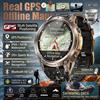 GUHUAVMI Nuovo Smartwatch GPS di Grado Militare 2026 con Mappe Offline, Bussola, Impermeabilità 50M ATM, Orologio Sportivo da Uomo per Nuoto, 170+ Modalità Sportive, Compatibile con Android e iOS