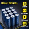 DIANKAISHOU Condensatore Super Farad 2.7V 3000F Nuovo per Fai-da-te 12V 24V 48V, Avviamento Veicoli Elettrici, Saldatura a Punti, Contenitore Elettromeccanico AA