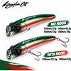 Kingdom Topwater Popper Esche Artificiali da Pesca 27g 43.5g 55g 78g, Wobblers Rigidi per Acqua Salata, per Tonno e GT