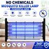 JOYINLED Lampada antizanzare JOYINLED con 3 tubi, repellente per insetti, trappola per insetti, potente zapper a LED, controllo dei parassiti per interni domestici