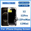 NONE Per iPhone 12 12Pro 12ProMax 12Mini Schermo LCD Incell OLED 3D Touch Display Parti di Ricambio Assemblaggio Digitalizzatore