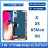 NONE Schermo LCD Incell OLED 3D Touch per iPhone X XS XSMax XR, Parti di Ricambio per Display, Assemblaggio Digitalizzatore