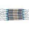 Tyceen Set di 7 Curette Dentali Gracey con Etichetta Dimensionale, Set per Pulizia Dentale, Strumento per Rimozione del Tartaro e Pulizia Parodontale