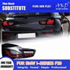 AOKEDING Fanale Posteriore AKD per BMW Serie 1 F20 F21, Luce Posteriore a LED 2015-2018, Faro Posteriore F20 con Funzione Fendinebbia, Freno e Indicatore di Direzione, Accessori Auto