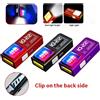 KDULIT Mini Torcia LED COB Ricaricabile USB, Lampada Portatile con Magnete, Luce da Lavoro per Emergenze, Escursionismo e Pesca