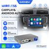 AUTOABC Interfaccia Wireless Carplay per VW Volkswagen Skoda Octavia A5 Golf 7 Polo Passat B8 Sistema MIB MIB2 Supporto Mirror Link Navi Bluetooth Android Auto Modulo Decoder Box
